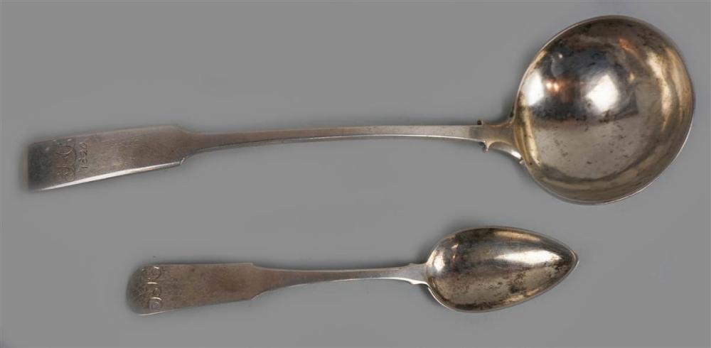TWO PIECES OF 19TH CENTURY AMERICAN