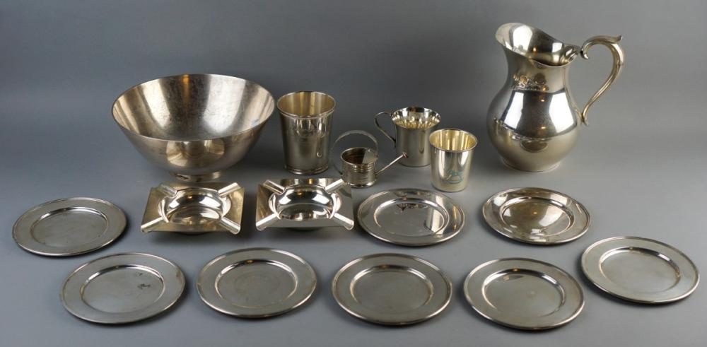 16 SILVER TABLE ITEMS16 SILVER