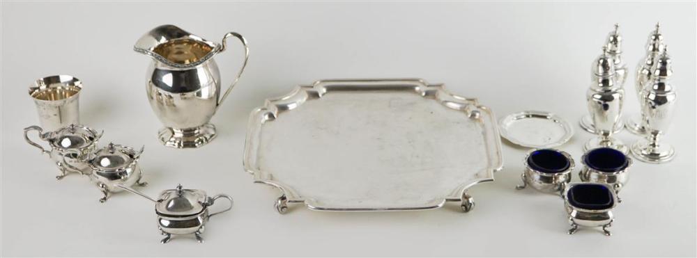 GROUP OF SMALL SILVER TABLEWARESGROUP 3127bb