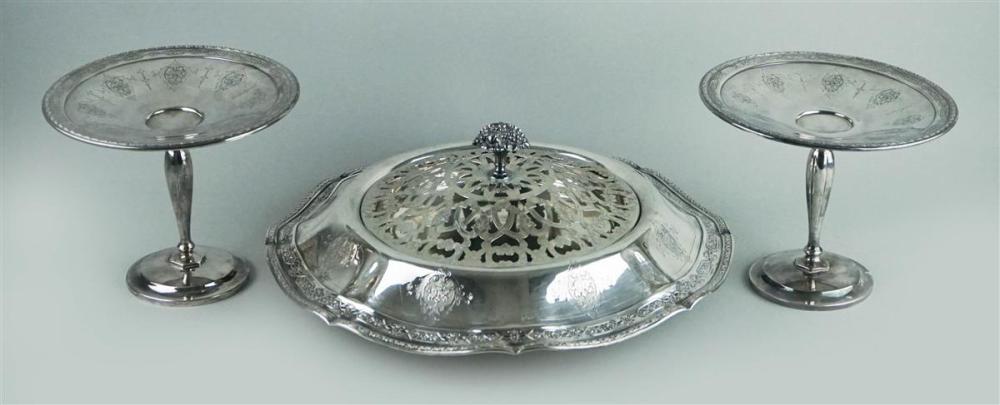 TOWLE SILVER LOUIS XIV ROSE BOWL 3127bf