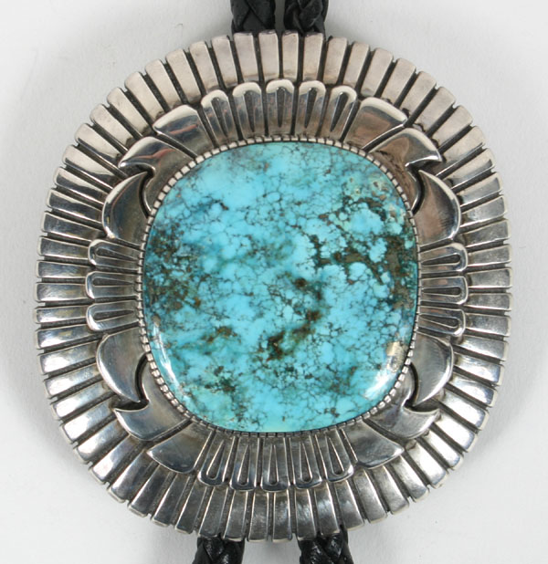 Large Navajo sterling and turquoise 4ea65
