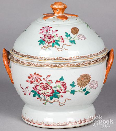CHINESE EXPORT PORCELAIN COVERED 3127fc
