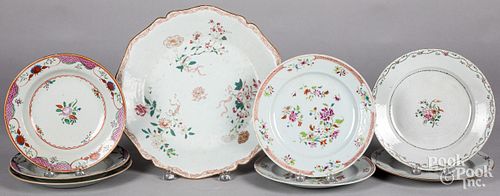 EIGHT CHINESE EXPORT PORCELAIN 3127fd