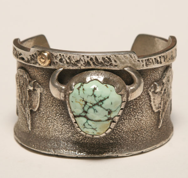Santo Domingo Pueblo silver bracelet 4ea68