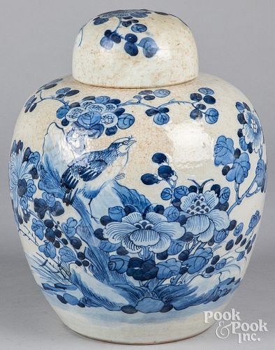 CHINESE BLUE AND WHITE GINGER JARChinese 312854