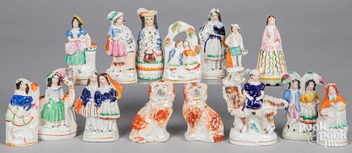 COLLECTION OF SMALL STAFFORDSHIRE