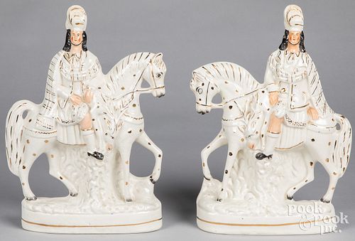 PAIR OF STAFFORDSHIRE FIGURES  312870