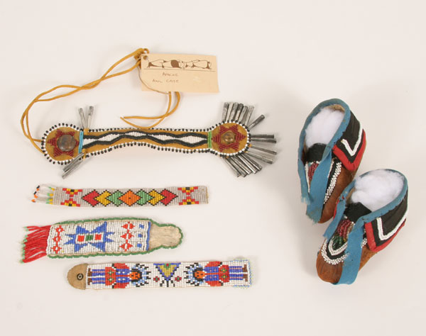 Native American beaded and leather 4ea77
