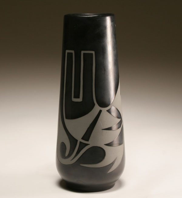 Santa Clara Pueblo black art pottery