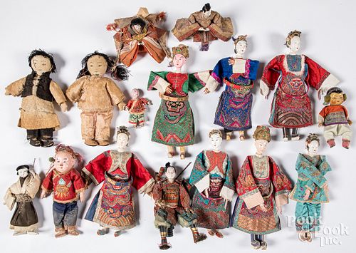 COLLECTION OF ASIAN DOLLS.Collection