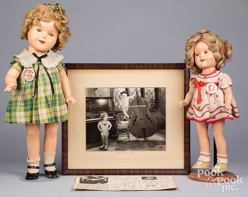 TWO IDEAL COMPOSITION SHIRLEY TEMPLE 312939