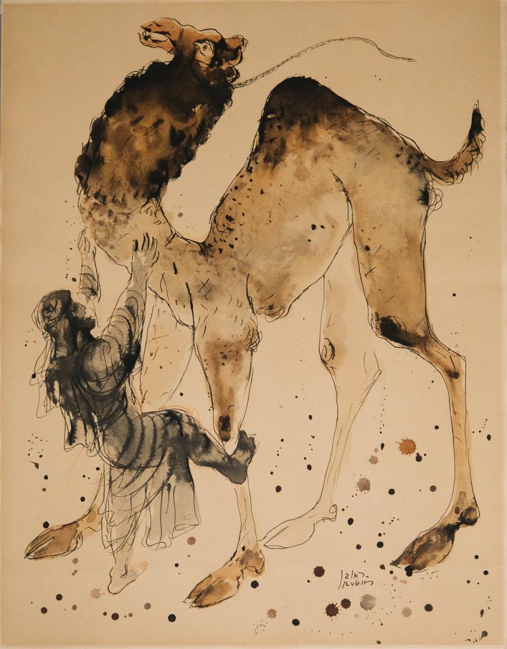 REUVEN RUBIN (ISRAELI, 1893-1974) CAMEL