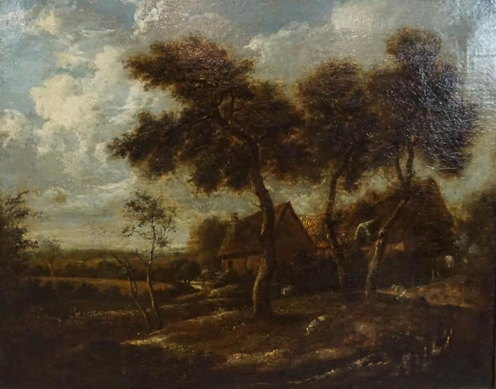  19TH CENTURY LANDSCAPE WITH FARMHOUSES 312a6e