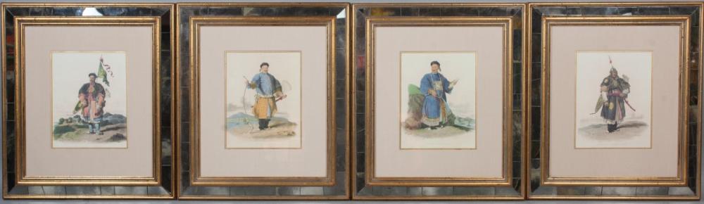 GROUP OF FOUR ASIAN ENGRAVINGS