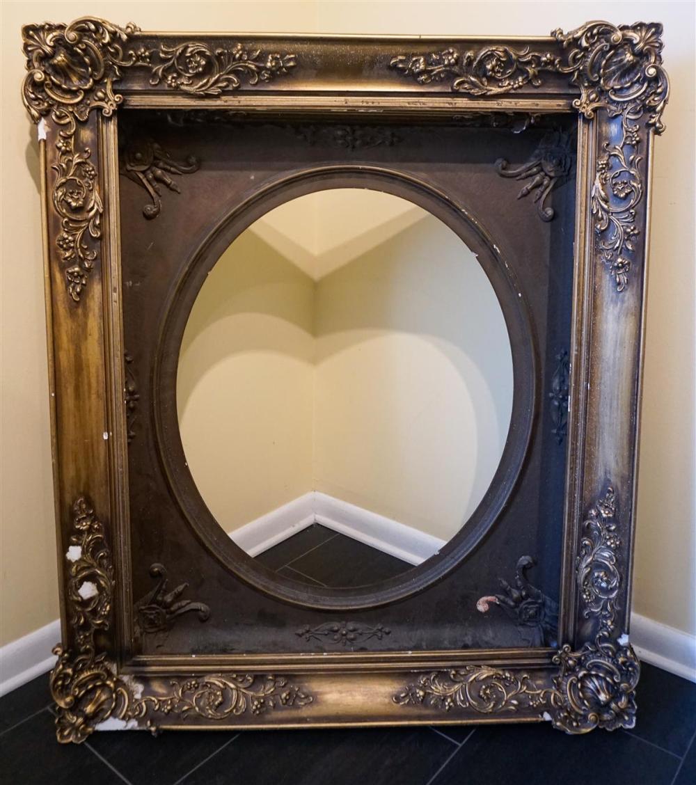 TWO LOUIS XV STYLE GILTWOOD FRAMES