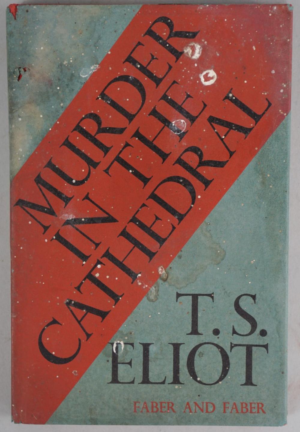 T S ELIOT MURDER IN THE CATHEDRAL  312b53