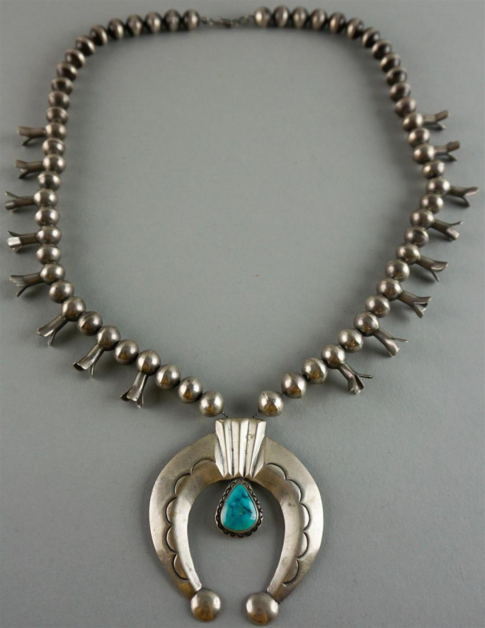 NATIVE AMERICAN TURQUOISE AND SILVER 312b70
