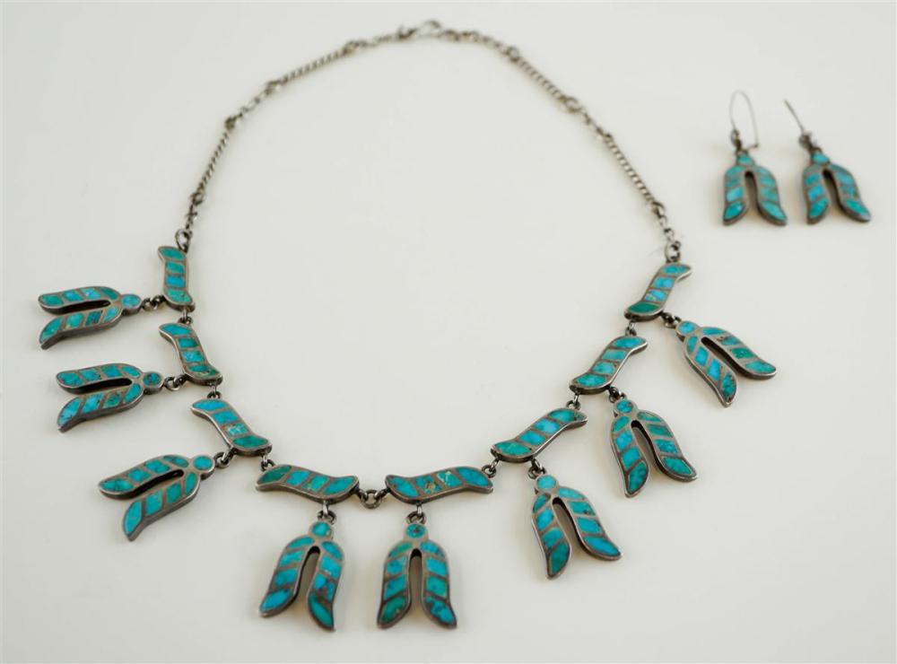 NATIVE AMERICAN TURQUOISE AND SILVER 312b75