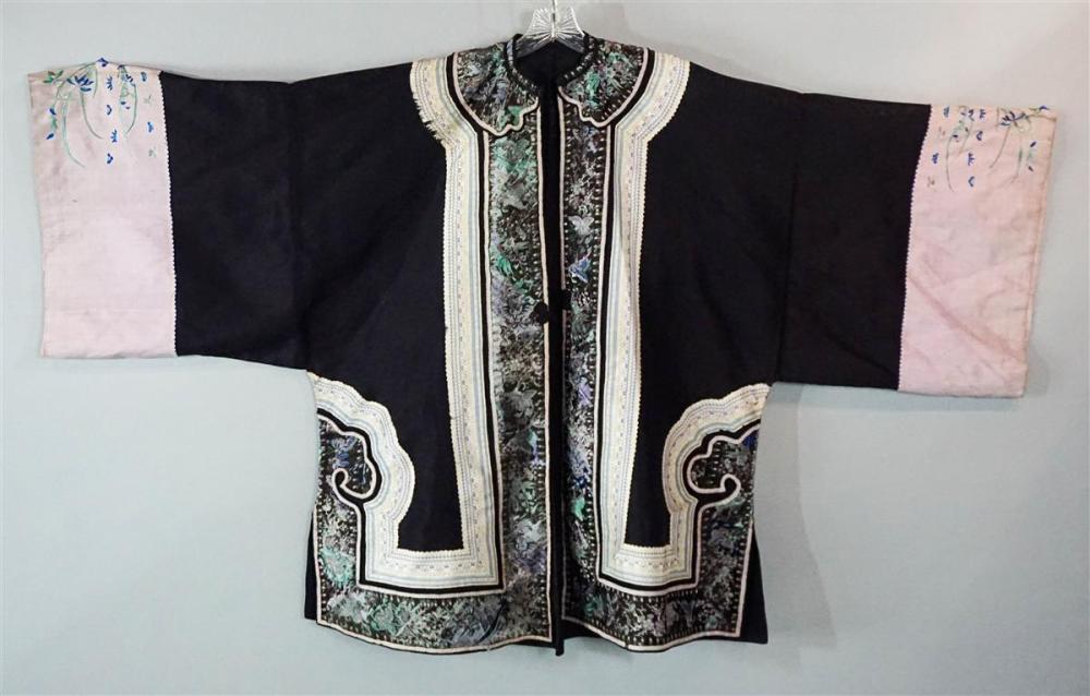 CHINESE LADY'S BLACK SILK SHORT