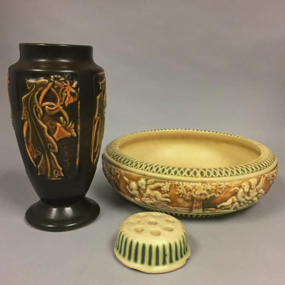 ROSEVILLE ART POTTERY ROSECRAFT  312c13