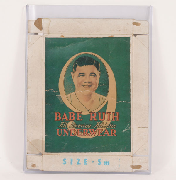 Original 1920's Babe Ruth underwear