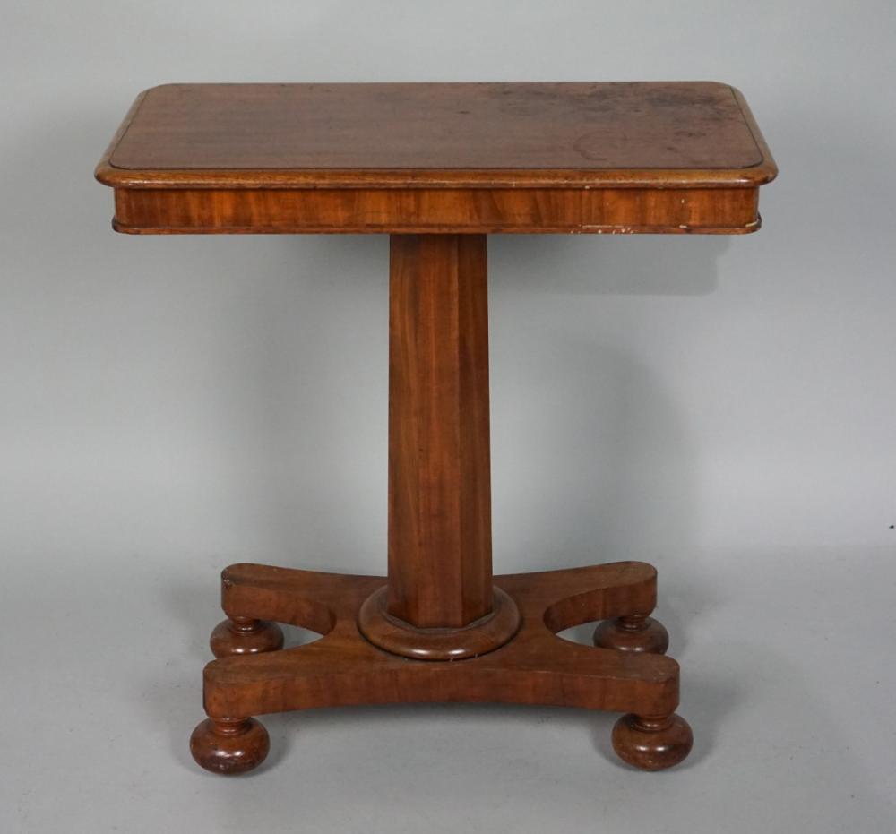 EMPIRE SMALL MAHOGANY OCTAGONAL