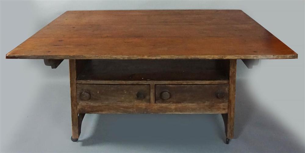 COUNTRY AMERICAN PINE TABLE SETTEECOUNTRY 312c80