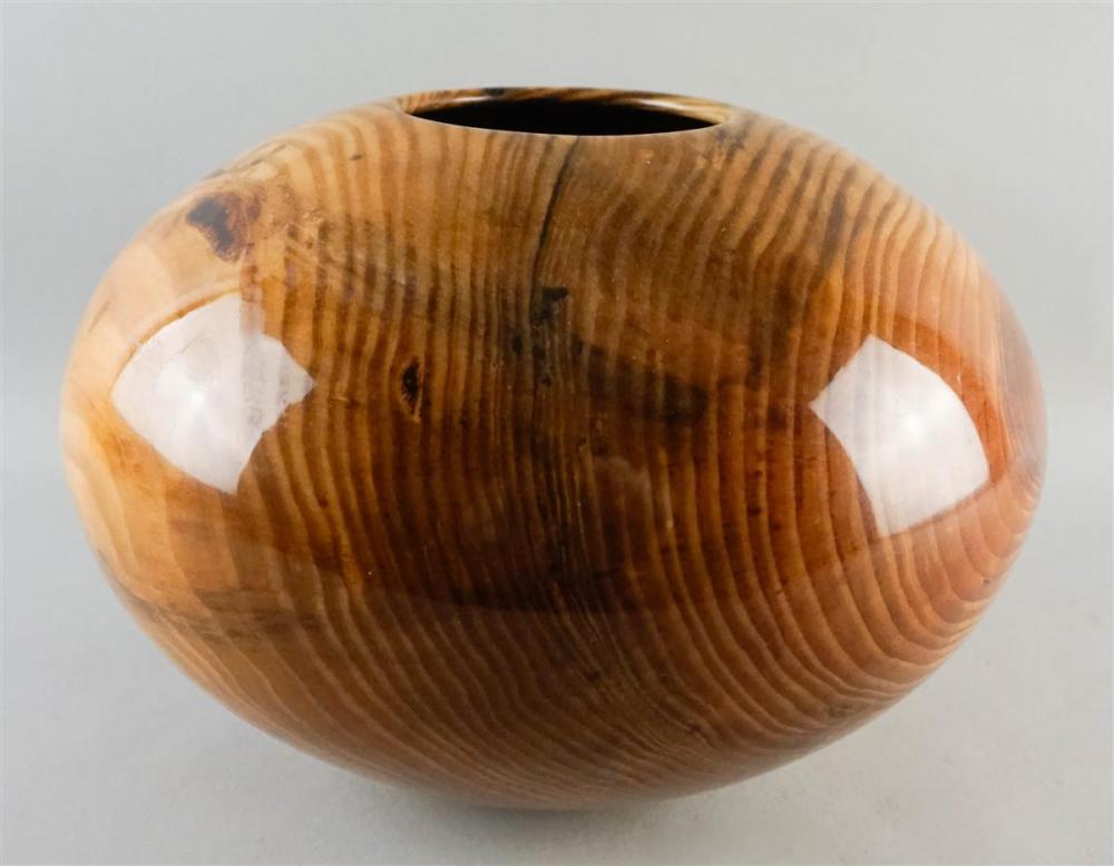 MODERN BURL PINE BOWLMODERN BURL PINE