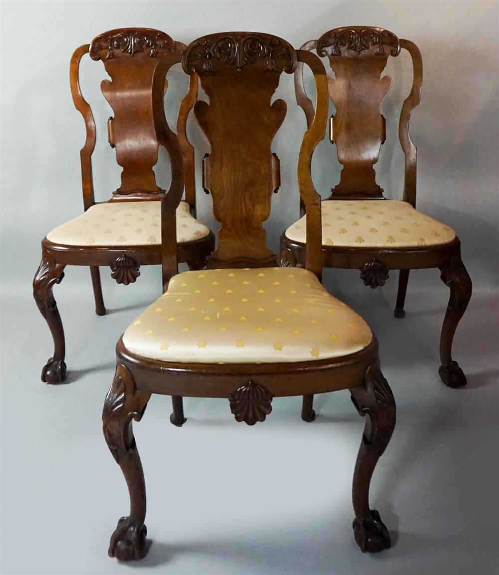 SET OF THREE GEORGE I STYLE WALNUT 312cce