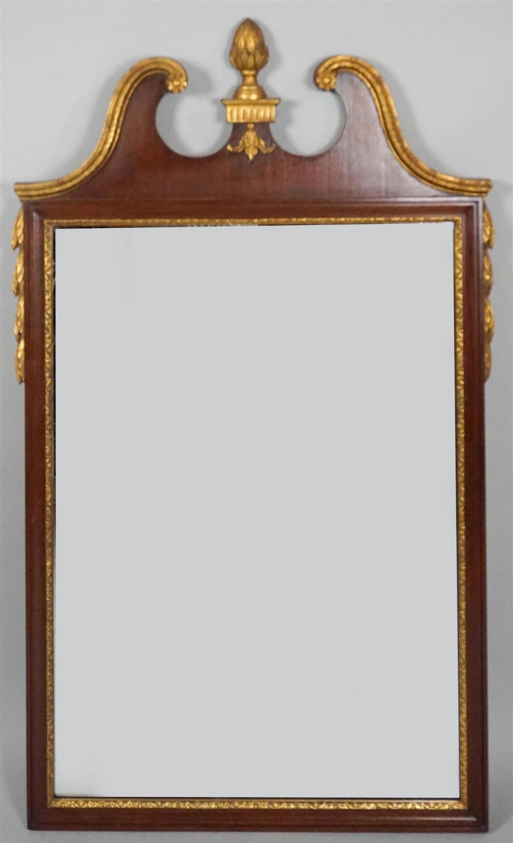 GEORGE III STYLE PARCEL GILT MAHOGANY 312cd7