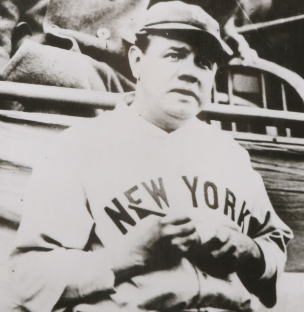 A Babe Ruth autograph believed to be