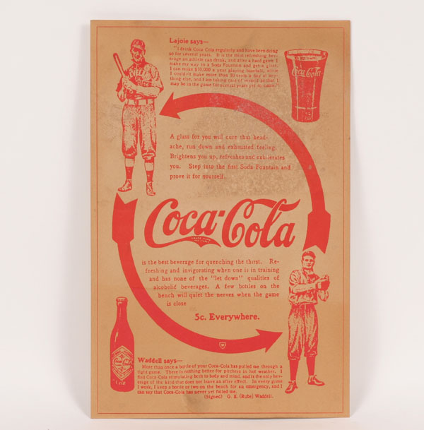 1911 Coca-Cola 24 pack bottle liner