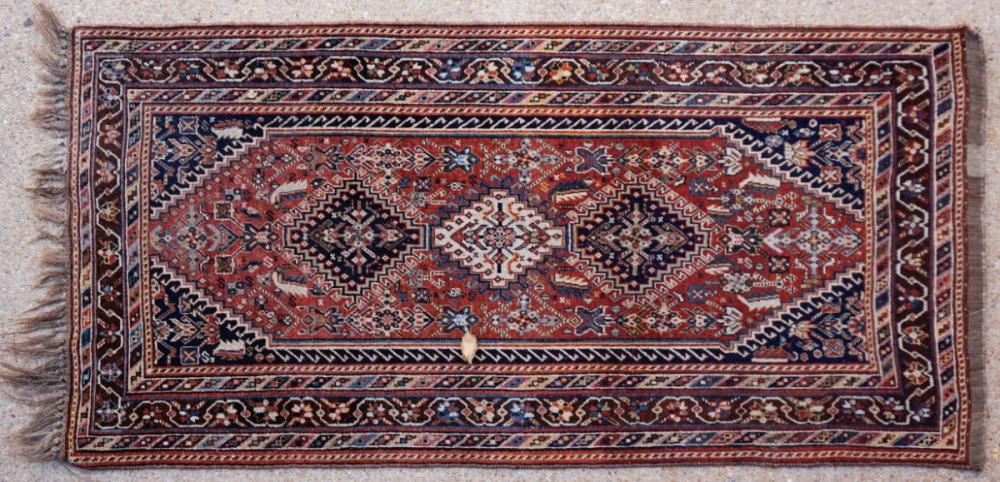 ANTIQUE PERSIAN SHIRAZ WOOL RUGANTIQUE 312d0e