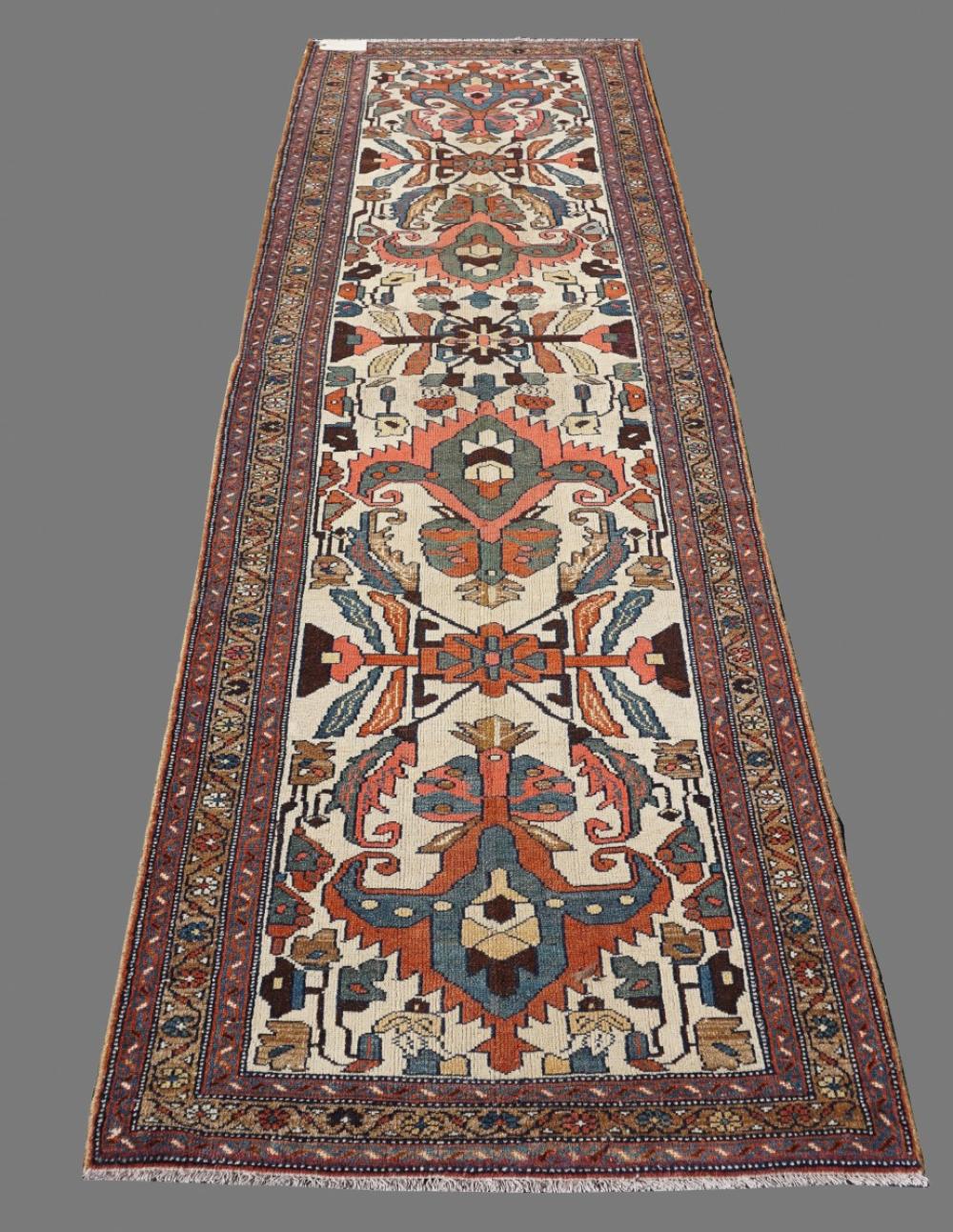 ANTIQUE PERSIAN STYLIZED FLORAL 312d23