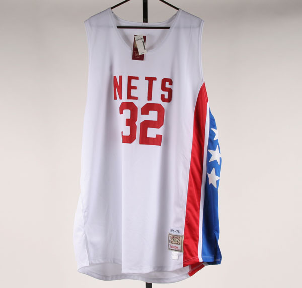 Dr. J Julius Erving ABA Nets jersey.