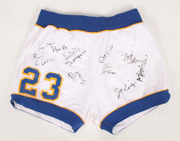 Pair of Indiana Pacers Jersey Shorts 4eaee