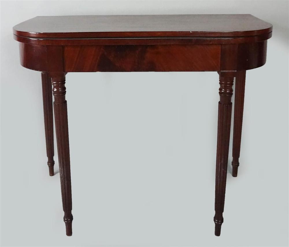 FEDERAL MAHOGANY GAMES TABLEFEDERAL 312e3c