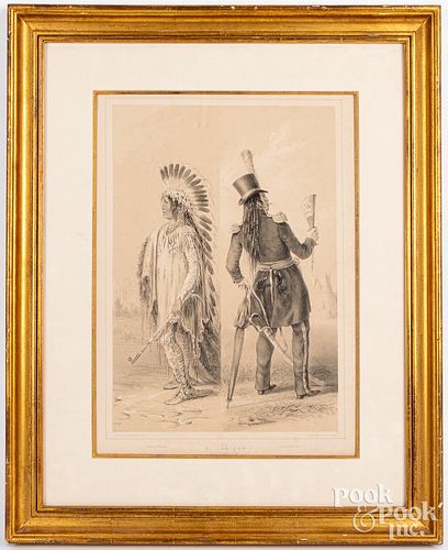 NATIVE AMERICAN LITHOGRAPH AFTER 312e7d