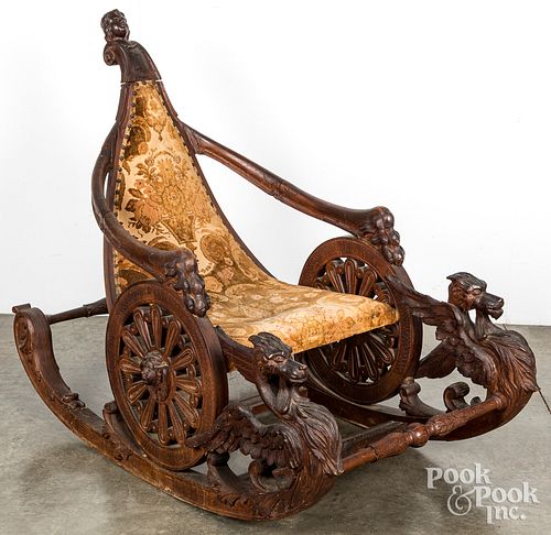 VENETIAN FANTASY ROCKING CHAIR.Venetian