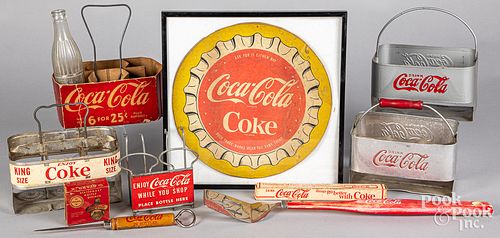 GROUP OF COCA COLA ADVERTISING 312fab