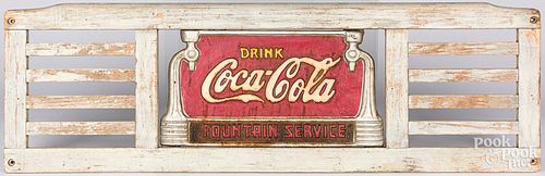 COCA COLA FOUNTAIN SERVICE ADVERTISING 31300d