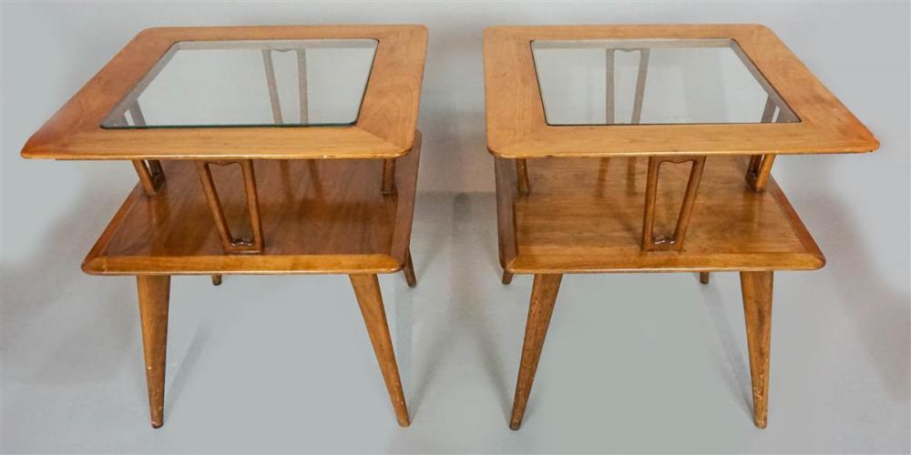 MID-CENTURY PAIR OF SIDE TABLESMID-CENTURY