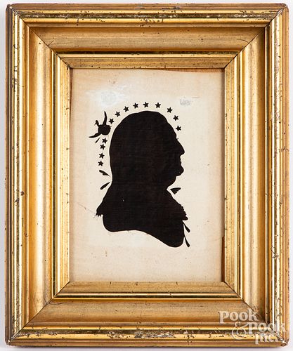 PEALE'S MUSEUM SILHOUETTE OF GEORGE