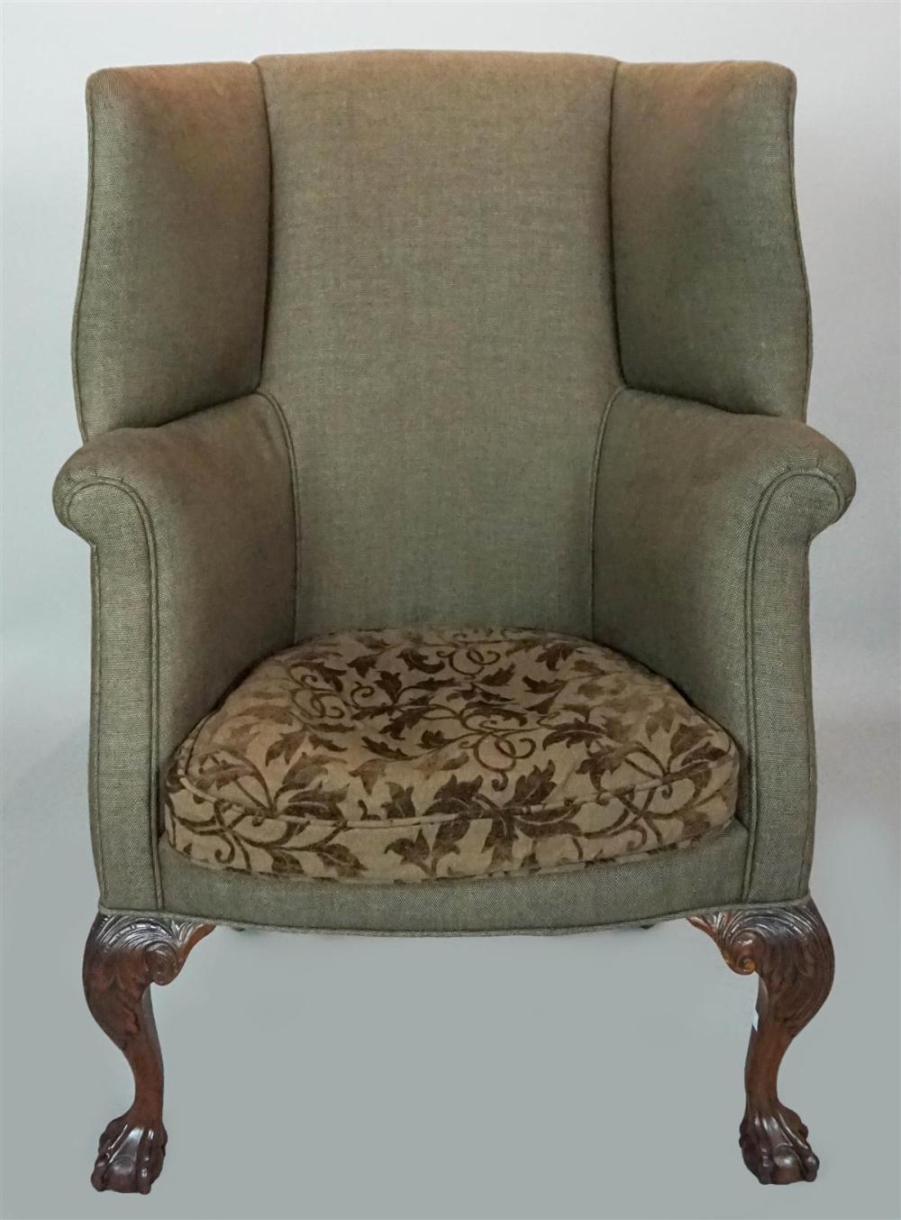 GEORGE II STYLE WING ARM CHAIRGEORGE 313111