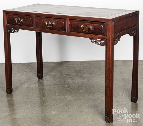 CHINESE HARDWOOD TABLE LATE 19TH 313140