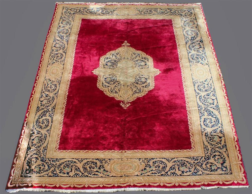 PALACE SIZE PERSIAN KIRMAN WOOL