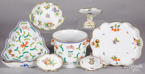 GROUP OF HEREND PORCELAIN.Group of Herend