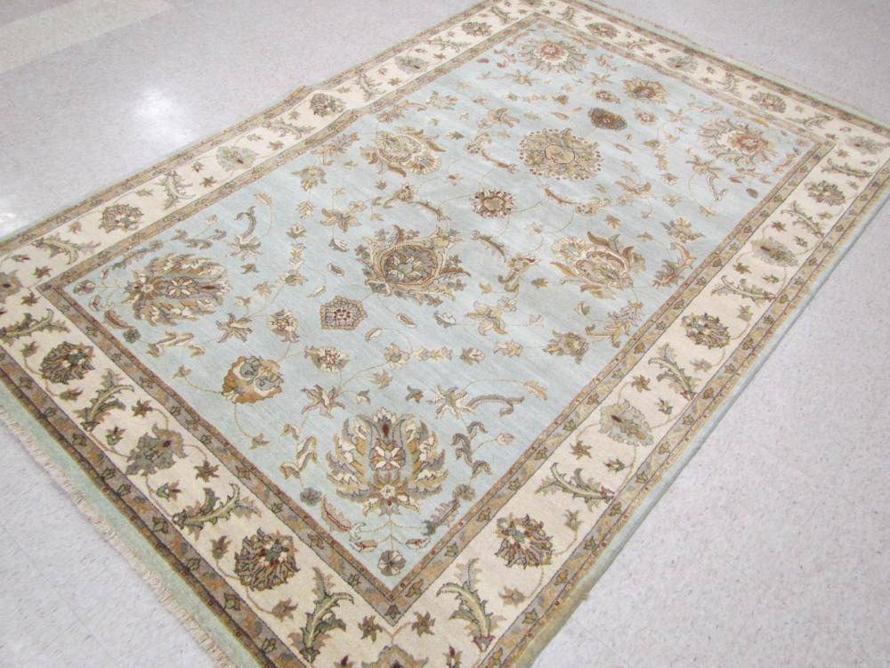 HAND KNOTTED ORIENTAL CARPET INDO PERSIAN  3158d8