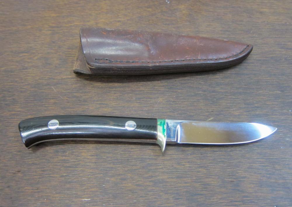 GEORGE HERRON CUSTOM KNIFE HAVING