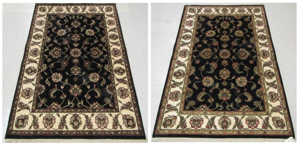 A PAIR OF HAND KNOTTED ORIENTAL 3159bd